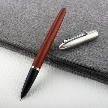 Роскошная деревянная авторучка, деревянные канцелярские принадлежности, школьные принадлежности, каллиграфия
