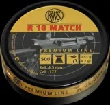 Śrut RWS R10 Match 4.5 mm 0.53g, 500 szt.