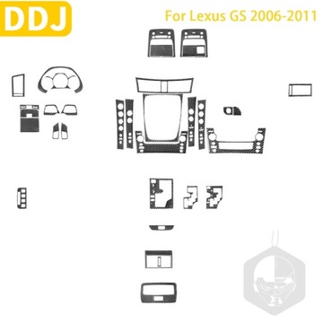 10 VNITŘEK VOZIDLA PRO LEXUS GS 2006 2007 2008 2009 2010 2011 PŘÍSLUŠENSTVÍ W