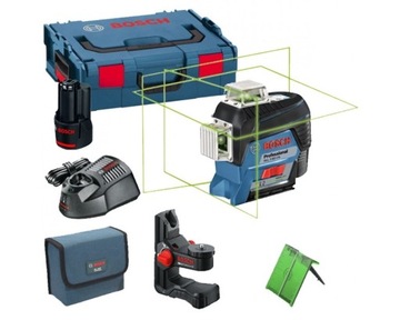 LASER LINIOWY GLL 3-80 CG+BM1 L-BOXX ZIELONA