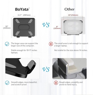 ПРОЧНАЯ ПОДСТАВКА ДЛЯ НОУТБУКА С РЕГУЛИРУЕМЫМ УГЛОМ И ФУНКЦИЕЙ ТЕПЛОВЕНТИЛЯЦИИ