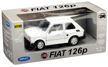 WELLY METAL МОДЕЛЬ FIAT 126p MALUCH KASZLAK PRL