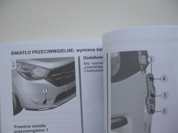 Dacia Dokker 2017-2021 Руководство по эксплуатации на польском языке