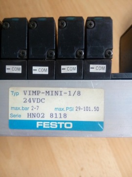 Клапанный остров Festo Vimp-mini-1/8 5x 5/2+1