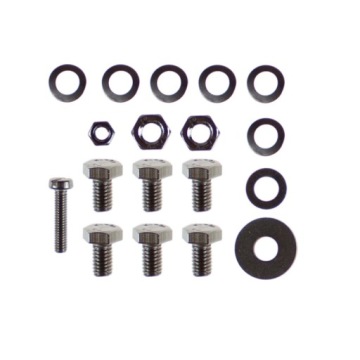 Болты крепления кузова и подвески MZ TS125 TS150 - нержавеющие - рисунок HQ EN ORG