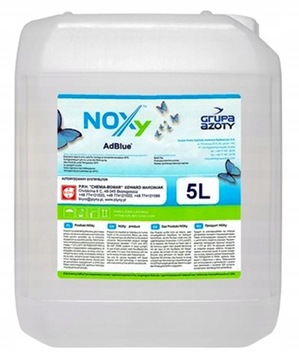 NOXY AD BLUE ADBLUE DIESEL PŁYN KATALICZNY DPF 5L + LEJEK