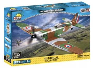 Klocki Cobi 5720 Dewoitine D.520