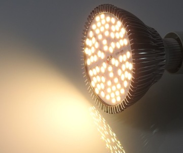 СВЕТОДИОДНАЯ ЛАМПА ДЛЯ РАСТЕНИЙ БЕЛАЯ ПОЛНЫЙ СПЕКТР 50ВТ