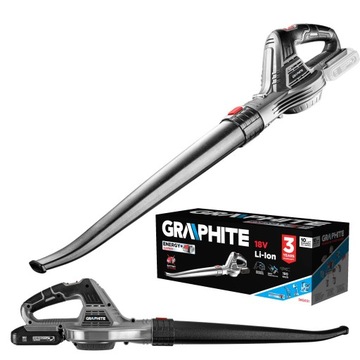 ГРАФИТОВЫЙ ВЕНТИЛЯТОР САДОВЫЙ ЛИСТ ПЫЛЕСОС АККУМУЛЯТОР 18V 58G031