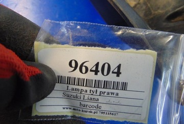 SUZUKI LIANA 1.6 16V SVĚTLO PRAVÁ ZADNÍ