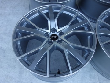 4× DISK HLINÍK AUDI OE E-TRON 9.5" X 21" 5X112 ET 36