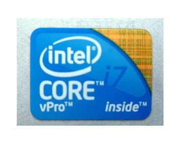 Naklejka Intel CORE i7 vPro inside 21x16 mm 046