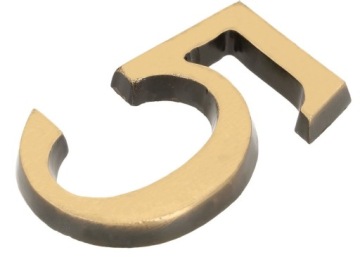 НОМЕР НОМЕР НА ДВЕРИ САМОКЛЕЯЩАЯСЯ ПАТИНА 5 СМ