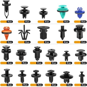 АВТОМОБИЛЬНЫЕ ЗАЖИМЫ ДЛЯ ОБИВКИ АВТОМОБИЛЯ 680 EL НАБОР СЪЕМНИКОВ