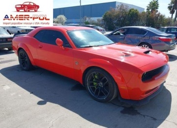 Dodge Challenger III 2019 Dodge Challenger SRT Hellcat Redeye Widebody 2019 6.2l 6.2 Benzyna 797KM