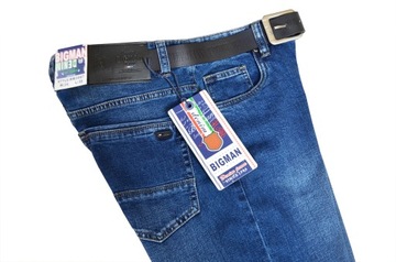 DŁUGIE spodnie jeans pas 96-98 cm W35 L36