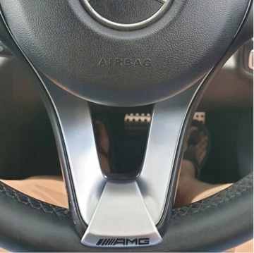 MERCEDES AMG EMBLEMAT METAL NA KIEROWNICE OD 2019