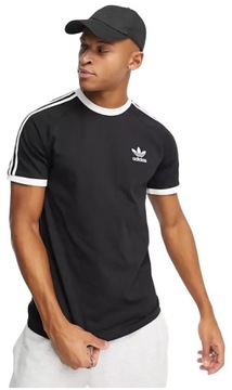 Koszulki Męskie Adidas Zestaw 2 szt. Biała i Czarna r. M Bawełniane