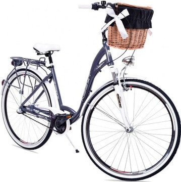 Rower Miejski Damski 28 MODENA 3 Biegi SHIMANO