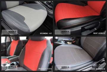 VW Touran I 5 сидений с чехлами из кожи и алькантары