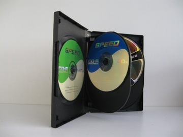 DVD-боксы x 6 для ЧЕРНЫХ дисков, 1 шт.
