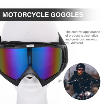 Wiatroszczelne okulary Eye Motor Scooter