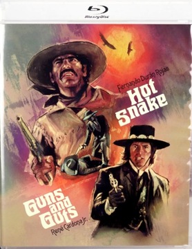 Hot Snake 1978 / Guns and Guts 1974 Blu-ray Vinegar Syndrome Slipcover