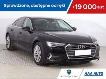 Audi A6 C8 Limousine 2.0 40 TDI 204KM 2019 Audi A6 40 TDI, Salon Polska, 201 KM, Automat