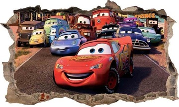 Naklejka Plakat na ścianę AUTA CARS 3D XXXXL Nr 2