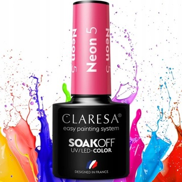 Claresa Blue Hybrid Varnish Blue 705 5ml