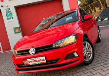 Volkswagen Polo VI Hatchback 5d 1.0 MPI 80KM 2019 Volkswagen Polo 1.0MPi 80ps Ledy 5Drzwi Tylko107TysKm Bezwypadkowy 1Wlasci, zdjęcie 1