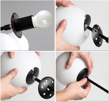 ПОТОЛОЧНЫЙ ПОДВЕСНОЙ СВЕТИЛЬНИК, ПОТОЛОЧНЫЙ СВЕТИЛЬНИК, ШАРОВАЯ ЛЮСТРА СВЕТОДИОДНАЯ