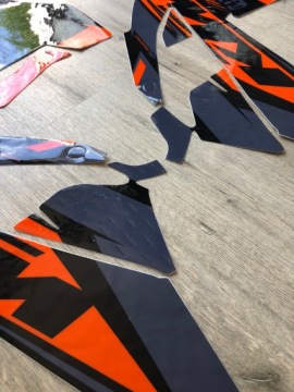 KTM SX SX-F 16-18, шпон из Италии CUBAMOTO