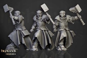 Warrior Priest ver 1 - Highlands Miniatures