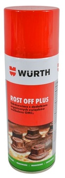 Wurth Rost Off Plus средство для удаления ржавчины 400 мл
