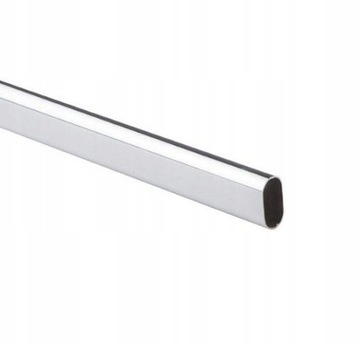 Drążek owalny 30x15 rura do szafy ubraniowa 90CM
