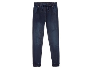 Joggery chłopięce jeans, spodnie, bawełna 134