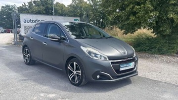 Peugeot 208 I Hatchback 5d Facelifting 1.2 PureTech 110KM 2015 Peugeot 208 Raty 1.2 benz 110KM GT-LINE Pol skora Klimatronic led Gwaran, zdjęcie 6