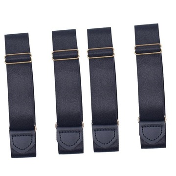 2 пары регулируемых нескользящих эластичных резинок.