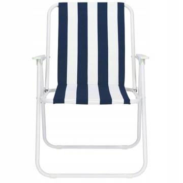 KRZESŁO TURYSTYCZNE PLAŻOWE OGRODOWE FOTEL MOCNE