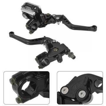 2 шт. 22 мм Рычаги тормоза и сцепления для мотоциклов, Рычаг сцепления