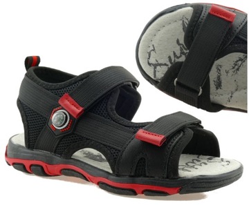 САНДАЛИИ ДЛЯ МАЛЬЧИКОВ ДЕТСКАЯ ОБУВЬ СПОРТИВНЫЕ САНДАЛИИ НА ЗАЛИВКЕ ВНУТРЕННЕЙ КОЖИ Размер 35