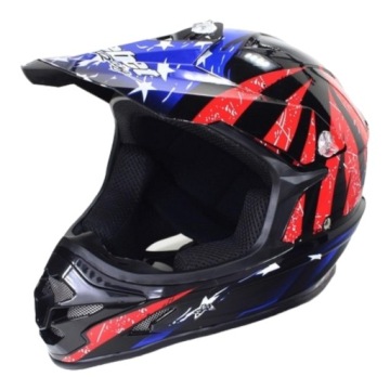 KASK CROSSOWY ROWER ENDURO CROSS QUAD ATV LEKKI NA PREZENT ROZMIAR M
