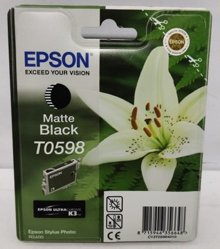 Tusz Epson T0598 Matte Black C13T05984010 08.2010