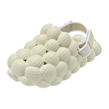 Uniseksowe kapcie bąbelkowe Sandały Funny Lychee Creamy Apricot 27-28