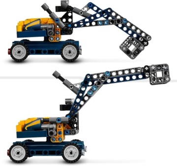 ПОДАРОЧНЫЙ НАБОР «САМОСВАЛ ЭКСКАВАТОР» LEGO TECHNIC 42147 7+