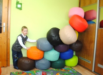 Пуф Egato, валик 40х25см с прочным наполнителем