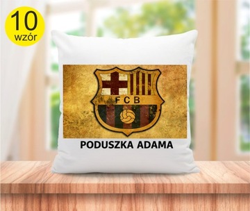 ПОДУШКА FC BARCELONA Микрофибра + НАЗВАНИЕ