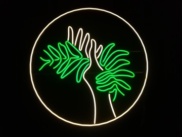 Неон Камелеон светодиодные неоны для интерьера и улицы, без оргстекла, на оргстекле