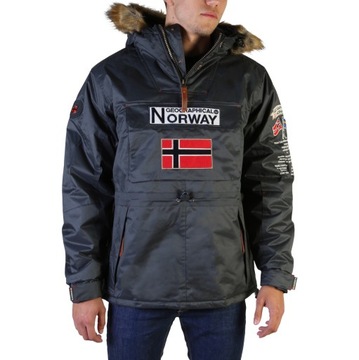 Kurtka męska czarna GEOGRAPHICAL NORWAY roz.XXL